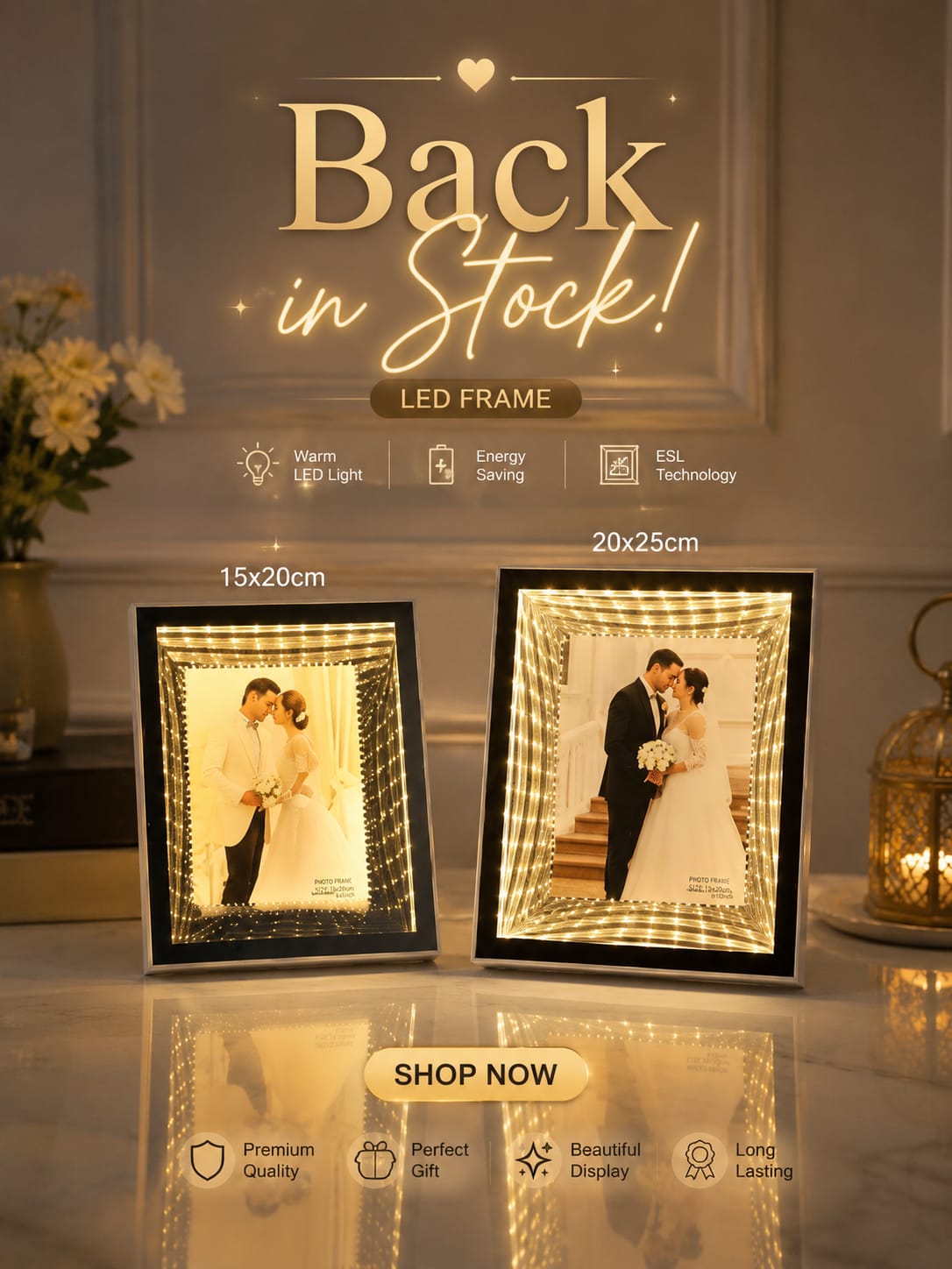 LED FRAME 20X25 CM