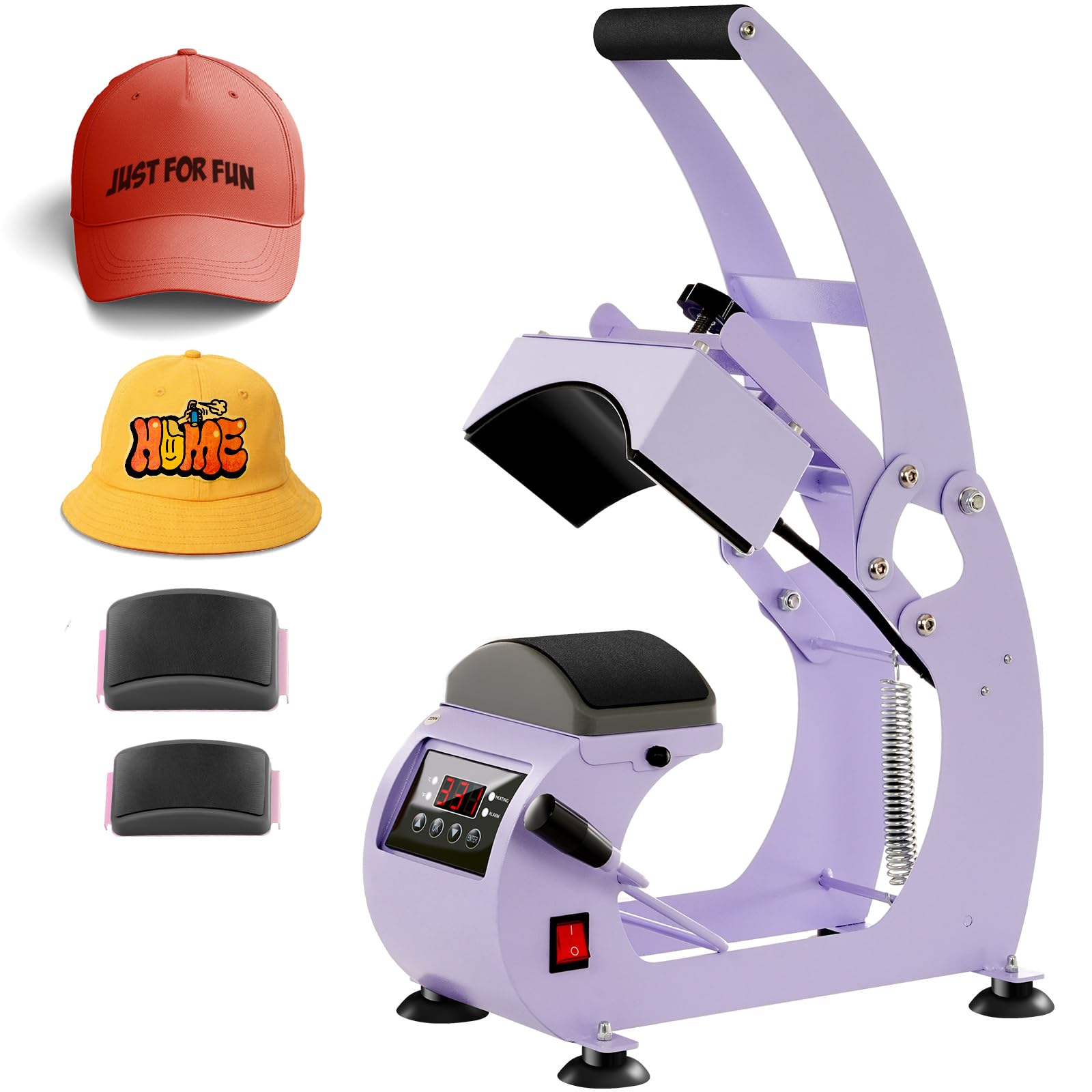 Cap 2-Size Heat Press