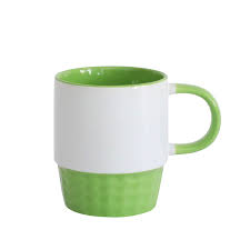 12 oz green mug