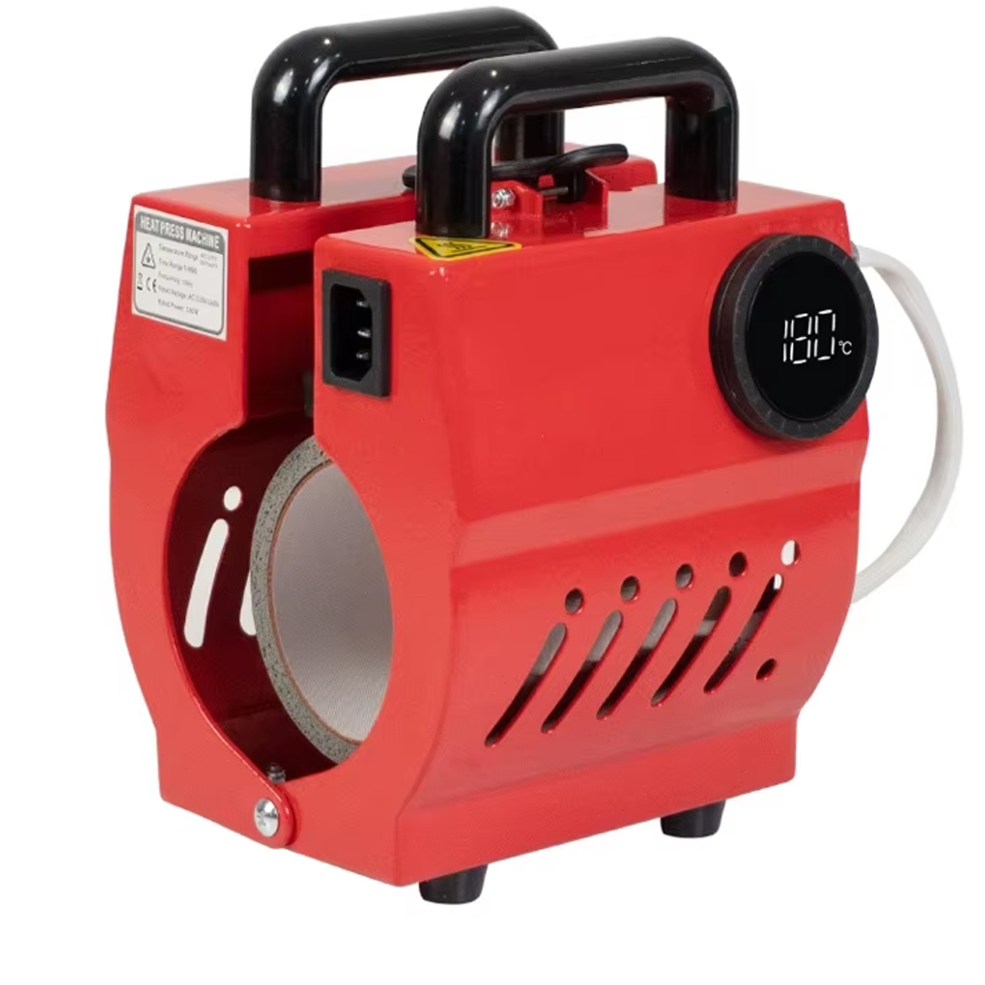 Mug Heat Press Machine Red 220V