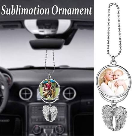 car pendant silver zinc alloy