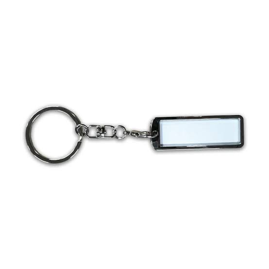double side eyes Metal Keychain