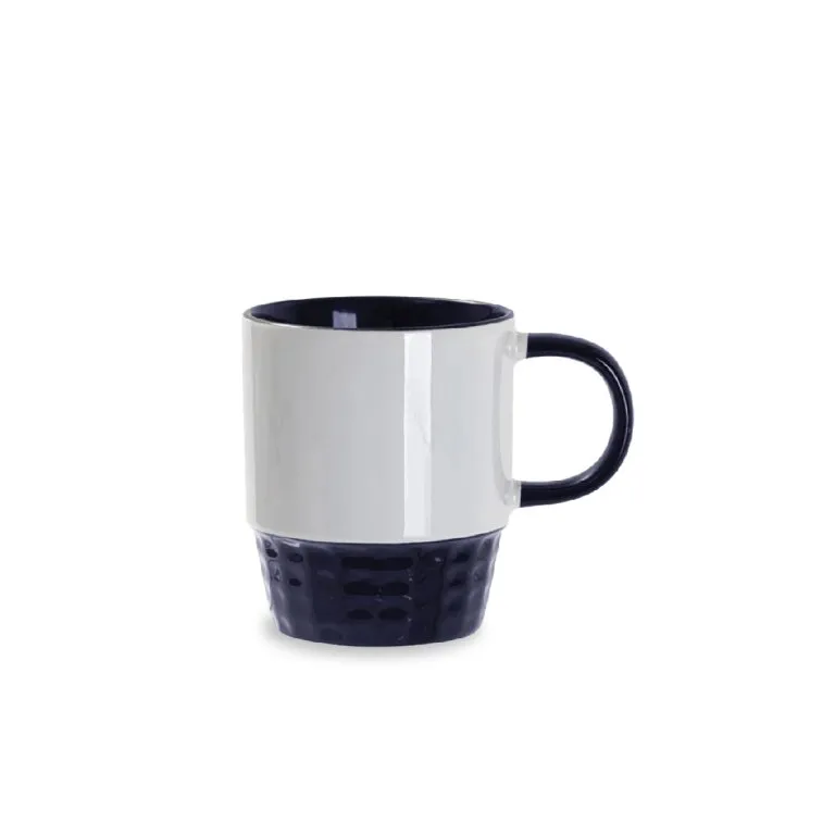 12 oz dark blue mug