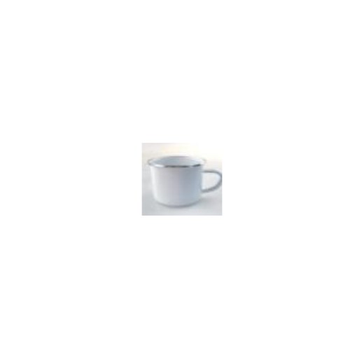 350ml Hemming Enamel mug 8*8cm