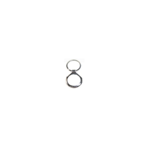 Round Metal Keychain