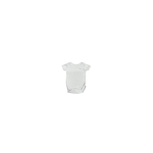 onesie-white short sleeveMaterial:200g cotton like Color:White/Color Size:0-3 3-6 6 9 MONTH size