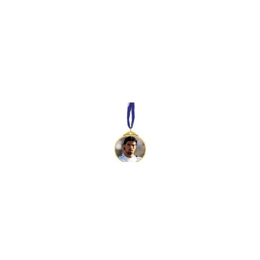 Alloy double sides gold medal,zinc alloy,φ6.5*0.5cm