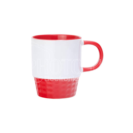 12 oz red mug