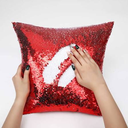 RED PAYET  PILLOW DOUBLE SIDE PRINTING